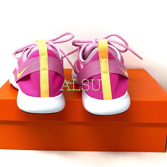 🌸Sale🌸 Nike Flex Trainer 9 Pink Rise Canvas Women Sneaker Size 7.5 AQ7491 600 - Picture 6 of 10